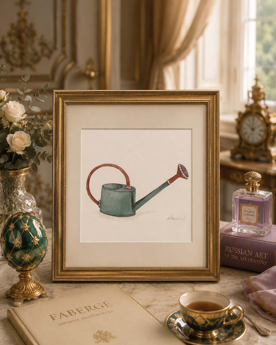 Fabergé-Inspired Decorative Arts - Image 3